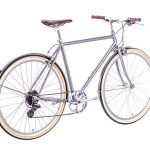 6KU Odyssey City Bike 8 velocità Brandford argento