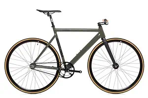 State Bicycle Co Fixed Gear Black Label v2 - Army Green-0