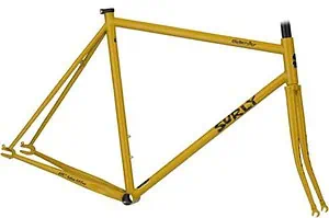Surly Steamroller Track Frame Kit 700C Yellow-0